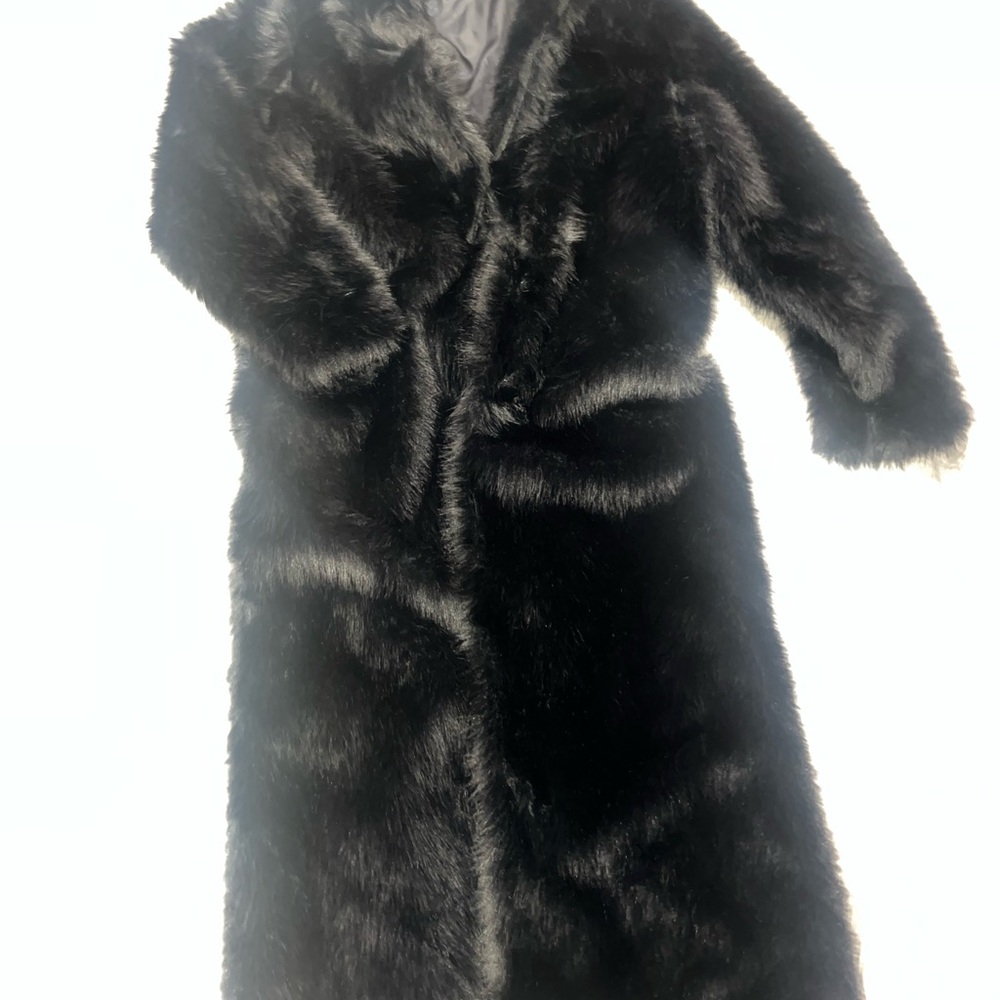 Fashion Nova Black Teddy Jacket
